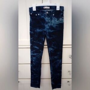 New W/O Tag Levi's 710 Super Skinny Jeans| Blue Tie Die| Youth Girl Size: 10